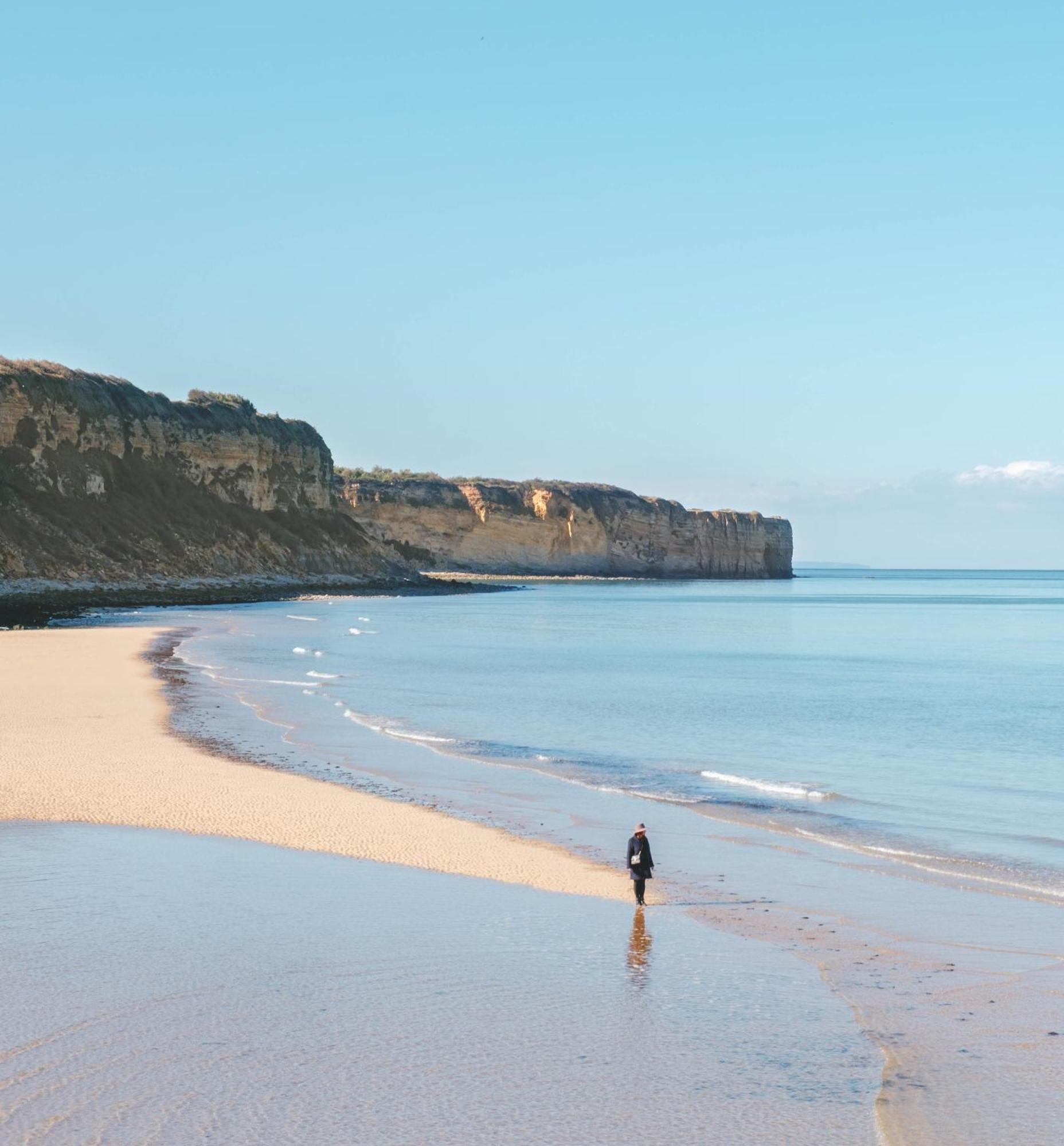 La Brise Marine Maison Renovee Cour Fermee Et Terrasse 800 M Plage Omaha Beach Avec Table De Ping Pong Proche Port En Bessin Vierville-sur-Mer Ngoại thất bức ảnh