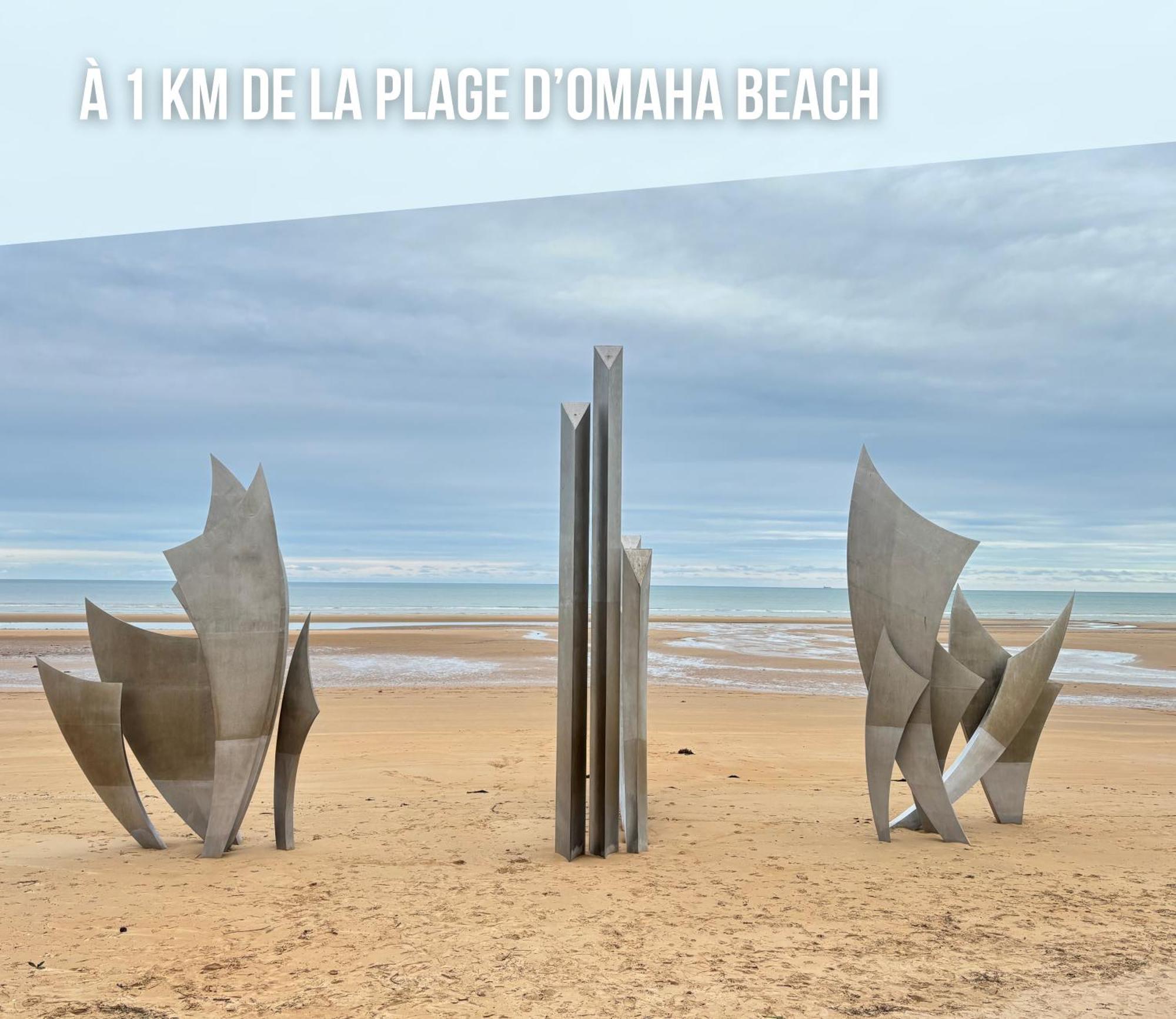 La Brise Marine Maison Renovee Cour Fermee Et Terrasse 800 M Plage Omaha Beach Avec Table De Ping Pong Proche Port En Bessin Vierville-sur-Mer Ngoại thất bức ảnh